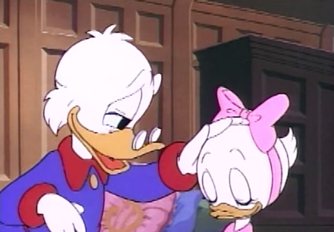 Scrooge-patting-Webby
