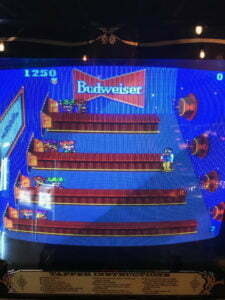 Tapper screen with Budweiser logo featured prominently.